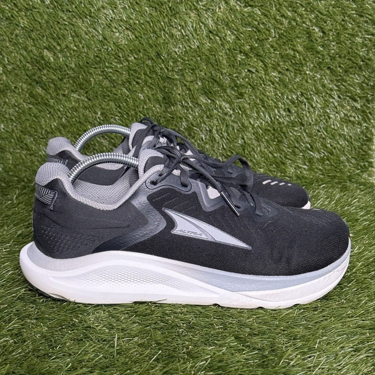 Altra Paradigm 8 Mens Size 9 Black White Zero Drop Stability Running Shoes