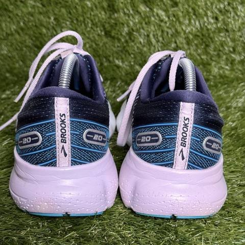 Brooks Glycerin 20 Womens Size 10 B Navy Blue Cushioned Running Shoes Sneakers photo 4