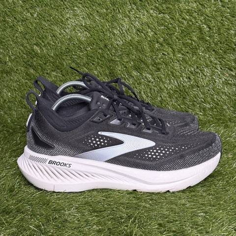 Brooks Glycerin 23 Womens Size 11 B Black White Cushioned Running Shoes Sneakers