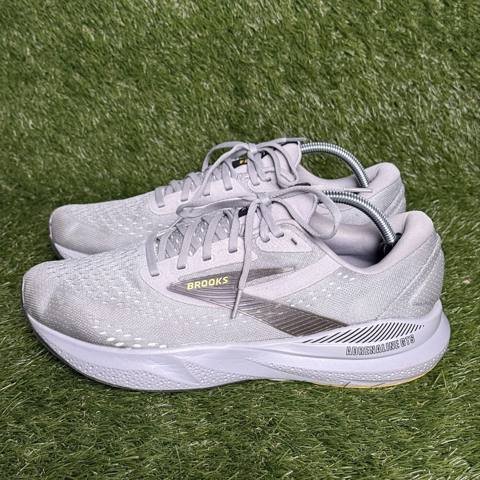 Brooks Adrenaline GTS 24 Mens Size 10.5 4E Extra Wide Gray Gold Running Shoes photo 3