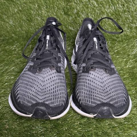 Nike Zoom Pegasus Turbo 2 Mens Size 12 Gray Black ZoomX Running Shoes AT2863-001 photo 2