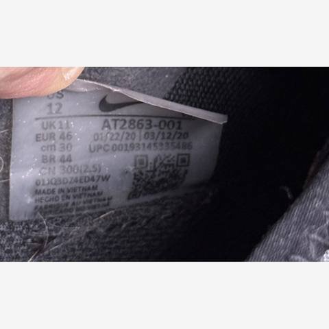 Nike Zoom Pegasus Turbo 2 Mens Size 12 Gray Black ZoomX Running Shoes AT2863-001 photo 8
