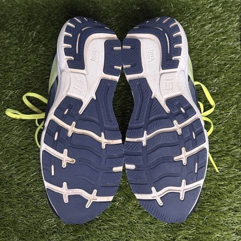 Brooks Ghost 15 Mens Size 11.5 D Navy Neon Cushioned Running Shoes 1103931D429 photo 7