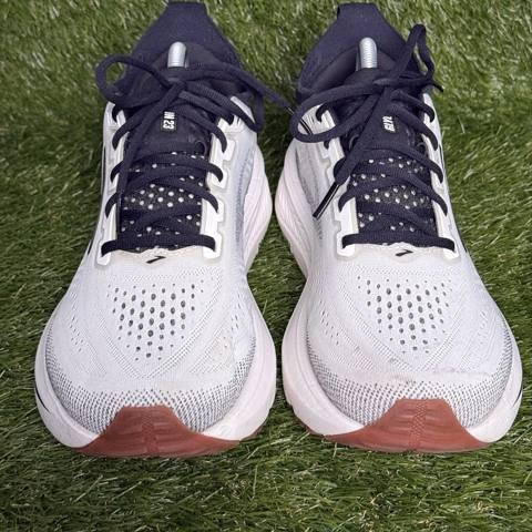 Brooks Glycerin 23 Mens Size 9.5 D White Black Rust Max Cushion Running Shoes photo 2