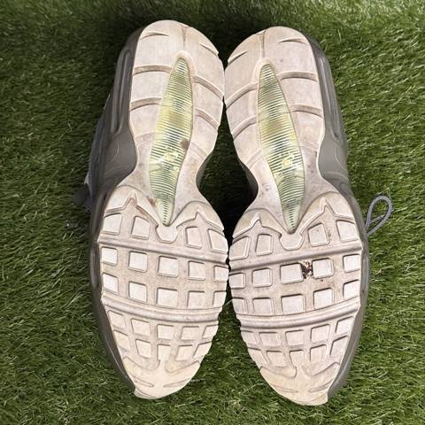 Nike Air Max 95 Essential Mens Size 13 Cargo Khaki Light Bone Shoes 749766-302 photo 7