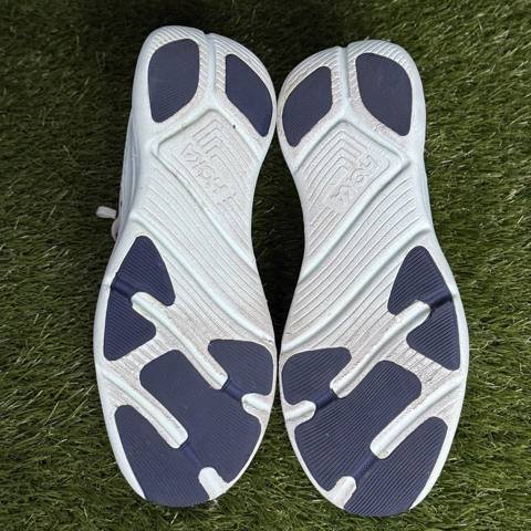 Hoka Solimar Womens Size 9.5 B White Navy Lightweight Running Shoes 1123075 photo 7