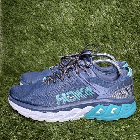 Hoka One One Arahi 2 Womens Size 11 Navy Teal Stability Running Shoes 1019276 photo 3