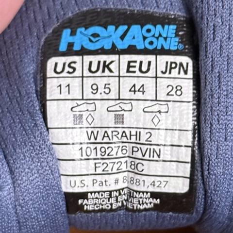 Hoka One One Arahi 2 Womens Size 11 Navy Teal Stability Running Shoes 1019276 photo 8