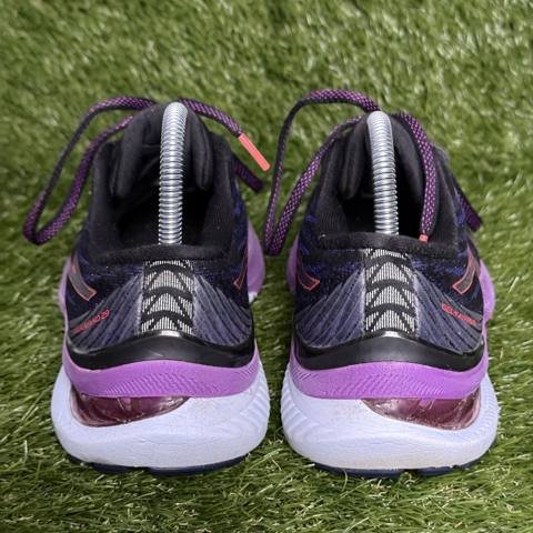 Asics Gel-Kayano 29 Womens Size 9 Black Purple Stability Running Shoes 1012B272 photo 4