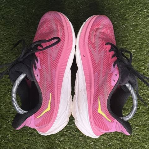 Hoka Clifton 9 Womens Size 8 B Raspberry Pink Cushioned Running Shoes 1127896 photo 5