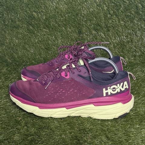 Hoka Challenger ATR 6 Womens Size 10 B Purple Magenta Trail Running Shoes photo 3