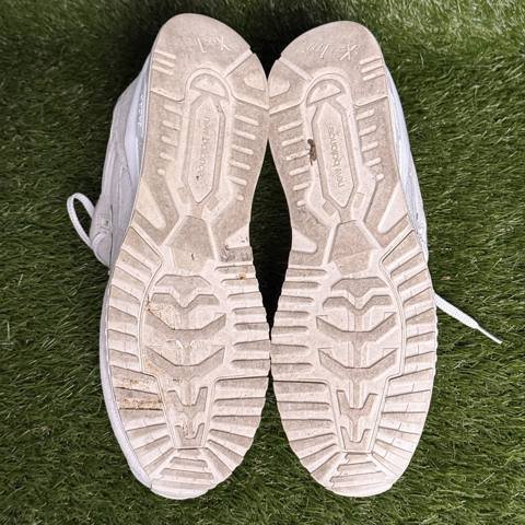 New Balance 530 Mens Size 13 D White Beige Suede Mesh Sneakers M530AW 2016 photo 7