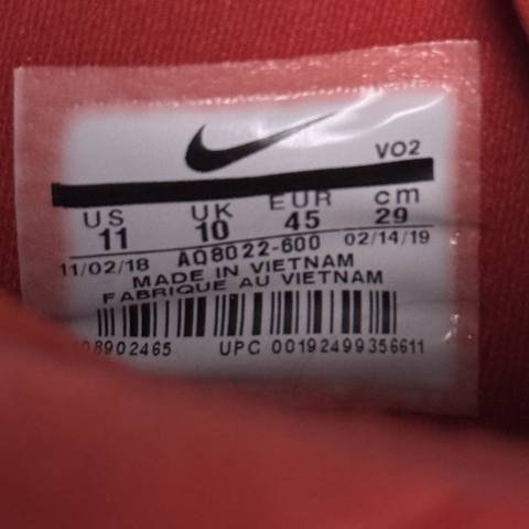 Nike Metcon Flyknit 3 Mens Size 11 University Red Training Shoes AQ8022-600 photo 8