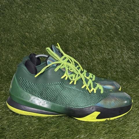 Jordan CP3 VIII Mens Size 13 Gorge Green Volt Basketball Shoes 684855-350
