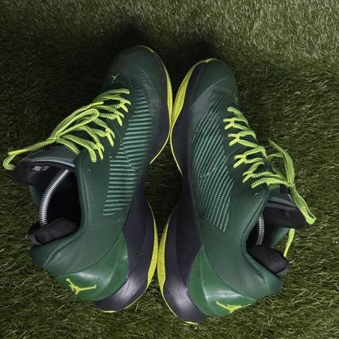 Jordan CP3 VIII Mens Size 13 Gorge Green Volt Basketball Shoes 684855-350 photo 5